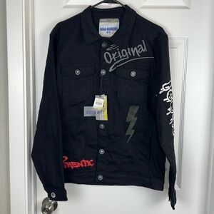 Road Narrows N.Y.C  Denim Hip Hop New York Graffiti Jacket